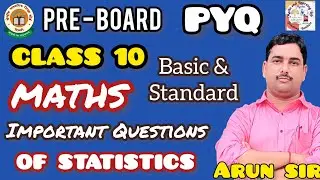 STATISTICS in 30 Minutes || Revision Series for Class 10th || Board Exam 2024 ||