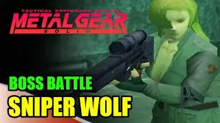 Metal Gear Solid - SNAKE VS SNIPER WOLF