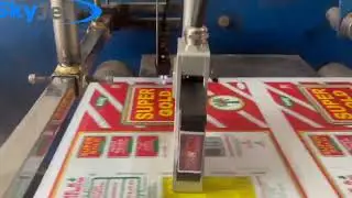 Skyjet S10 TIJ -  Rewinder  Application #machine #inkjetprinters #thermalinkjetprinter #rewinder