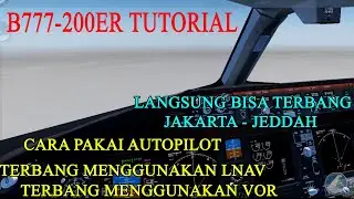 TUTORIAL BOEING 777-200 ER X-PLANE MOBILE INDONESIA