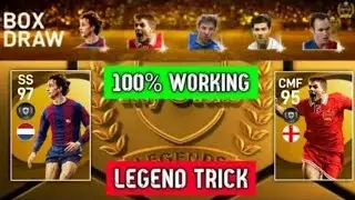 How To Get Cruyff In Pes 2021|Legend Box Draw Trick|Pes 2021 Mobile|