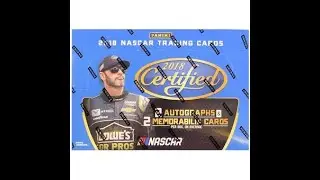 2018 Panini Certified Nascar Racing Hobby Box Break