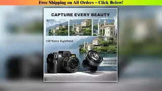 NBD 48MP Digital Cameras for Photography with WiFi & App Control,4K Autofocus Vlogging Camera ,