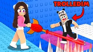 INVISIBLE LASER GUN İLE TROLL Kulesinde Oyuncuları Trolledim !!