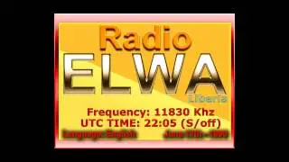 🇱🇷 Radio ELWA Liberia - 11830 KHz -  ShortWave -1990