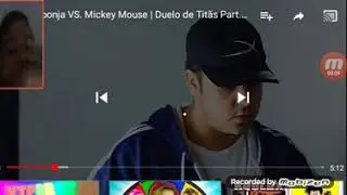 React 7 minutoz Bob esponja vs mikce mouse
