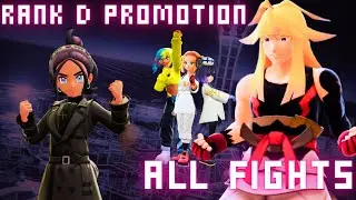 All Trainer Battles Before the Rank D Promotion Match vs Ivor | Pokémon Legends Z-A