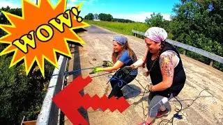 MAGNET FISHING the DIRTIEST CREEK!!! Lots Of BIG FINDS!!!!