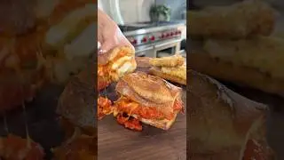 Chicken parm sandwich✨