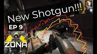 Stalker ZONA - EP 9 - The MP-155 Baikal, semi-automatic shotgun, scoped or not!!! (bad mic)