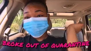 BREAKING OUT OF QUARANTINE : mini vlog | chiiix3