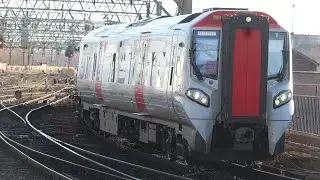 197104 arriving at Manchester Piccadilly 