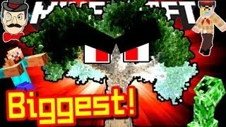 Minecraft BIGGEST TREE EVER!!