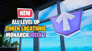 ALL LEVEL UP TOKEN Locations | Fortnite Monarch's Level Up Quest Pack (Week 1 Tokens)