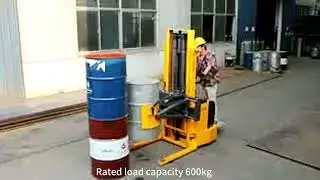 YL600 full electric drum lifter and tilter