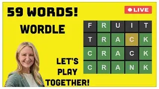 🧩 59-Word WORDLE Challenge: Can You Guess Them All? 🔍