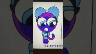 Lyra the purple blueberry inflation #purplesoworld #blueberryinflation #shorts