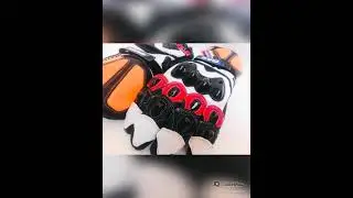 Biker Leather Gloves