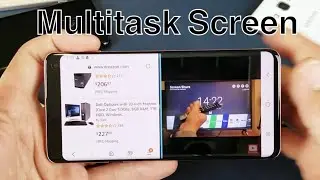 Galaxy S10 / S10 Plus: How to Use Split Screen View (Multi Window)