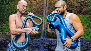 What Happens When 2 Didgeridoo Masters Play Under a ROARING Waterfall