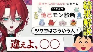 【雑談】”他己モン診断”！リスナーから見た私の性格は！？【君影ツクヨ】