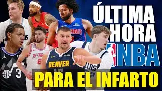 Nuggets y Rockets 🚨PARA EL INFARTO🚨 Cooper Flagg HIST&Oacute;RICO 🤯 Jazz 🔥 Pistons y Cade💥 Miami💣 OKC🤤 NBA