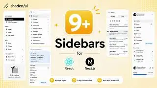 Build Stunning Admin Dashboards Faster with These Shadcn Sidebars 🚀