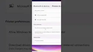 Как установить принтер по умолчанию в Windows 11 #windows11 #windows #printer