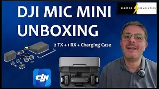 Распаковка DJI Mic Mini (2 передатчика + 1 приемник + зарядный кейс)