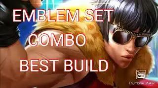 HOW TO USE CHOU|BEST BUILD|EMBLEM SET|COMBO|2020