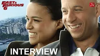 Vin Diesel & Michelle Rodriguez FAST & FURIOUS 6 Interview (2013) *A blast from the past*