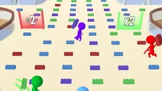 BRIDGE BUILD 🏃 RACE - Official  Gameplay Trailer /Nintendo switch Gaming Play #gaming #video #viral