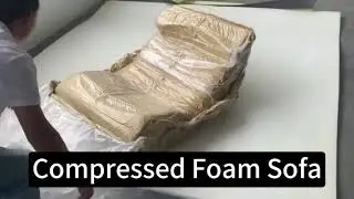Foam Couch，Foam Sofa of Manufacturer Compressed Foam Sofa