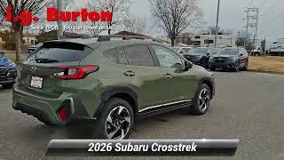 New 2026 Subaru Crosstrek Limited, Glen Burnie, MD S26-3033