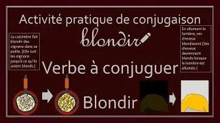 Conjugaison des verbes - Verbe Blondir