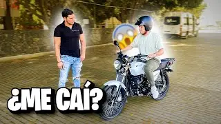 MIS AMIGOS ME ENSE&Ntilde;AN A MANEJAR *se rompi&oacute; la moto* | ALAN RAA