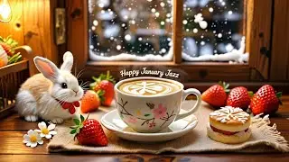 Happy January Jazz ☕ Relaxing Winter Coffee Music, Smooth Bossa Nova & Instrumental for a Great Mood