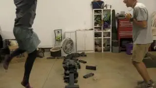 Jenga in slow motion