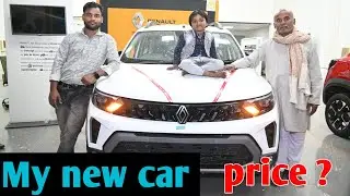 My new car. price 1300000 . Renault Triber Emotion 2025 | Mileage, Features & On-Road Price