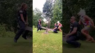Unicorn bullies cops #comedy #skit #cop #police #policeofficer #unicorn #satire #quiet #cops