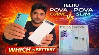 TECNO POVA SLIM 5G #review TECNO POVA CURVE 5G #unboxing | Display Size 6.78 inches🔥13MP🤳#smartphone