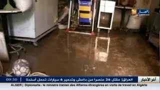 برج بوعريرج : ليلة سوداء قضاها سكان بلدية العناصر بسبب الفياضانات