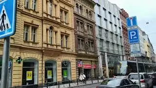 A walk around Prague, just outside Wenceslas Square.