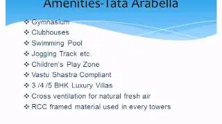TATA ARABELLA SOHNA ROAD GURGAON