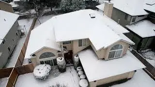 Зима в Керкленде. Winter in Kirkland, Washington. DJI Air 2S