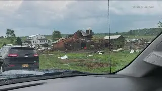 Storm Damage in Chautauqua County and Cattaraugus County