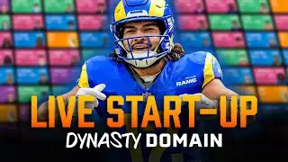 LIVE Dynasty Start-Up Draft w/ 2026 Rookies
