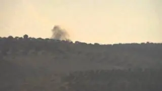 Bombing of Deir Mharda on the village egg 08/10/2013
