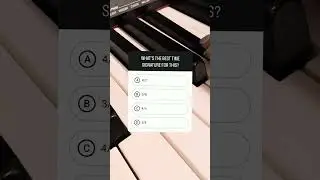 Ear Training! Time signature?