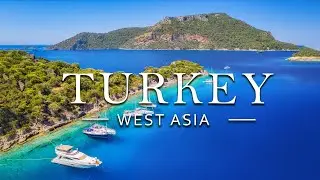 FLYING OVER TURKEY (4K UHD)-Beautiful Piano Music Relax With Beautiful Nature Videos- 4K Ultra HD